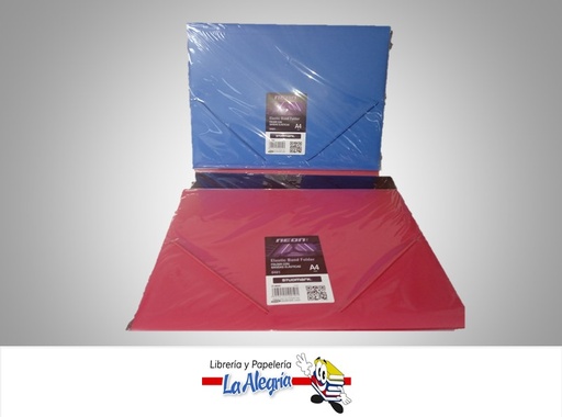 [7453015109191] CARPETA CON LIGA ST00401 A4 COLORES SURTIDOS MARCA STUDMARK
