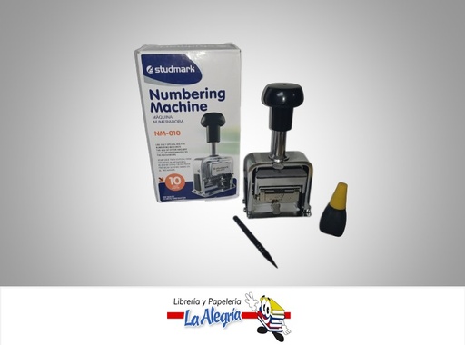 [7453015146141] FOLIADORA AUTOMATICA 10 DIGITOS MARCA STUDMARK