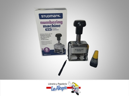 [7453015146134] FOLIADORA AUTOMATICA 8 DIGITOS MARCA STUDMARK