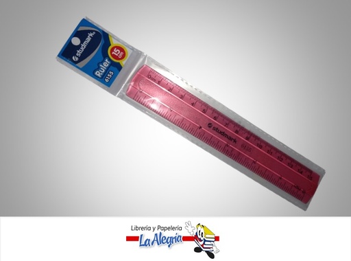 [7453015151381] REGLA ACRILICA ST06155 15CM MARCA STUDMARK