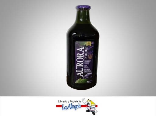 [7891141019838] JUGO DE UVA TINTO INTEGRAL TETRABRICK 1.5L MARCA AURORA