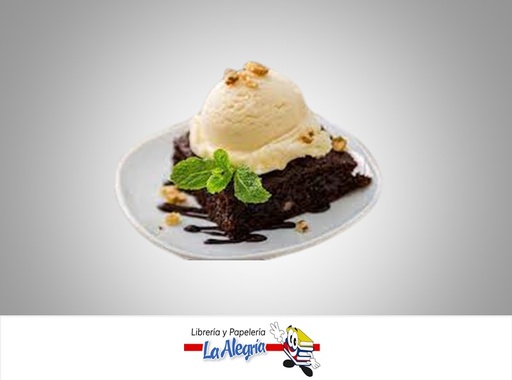 [BROWNHELA] BROWNIE CON HELADO UND