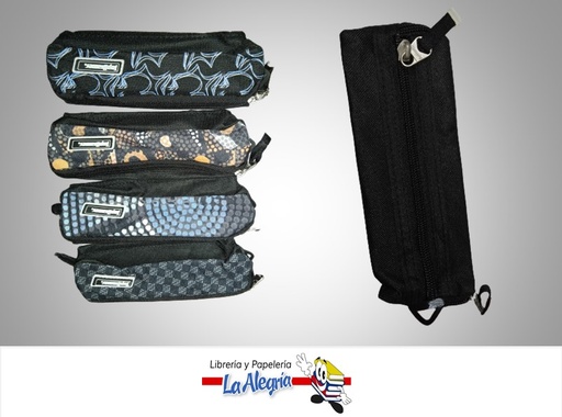 [7707319841883] CARTUCHERA CIERRE UNICO SMALL DISEÑOS VARIOS MARCA TOPDRAWER