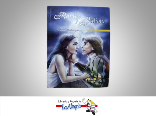 [9787279750225] ROMEO Y JULIETA TEMATICA NOVELA AUTOR WILLIAM SHAKESPEARE MARCA EDITORIAL KING KOLOR