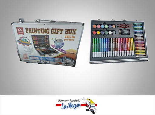 [6970840602716] SET MIXTO  MB  MALETIN C/145PZ.CREYONES/LAPICES/MARCADORES/PASTELES/PINTURAS
