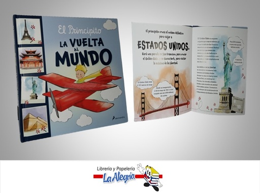 [9788418797590] EL PRINCIPITO LA VUELTA AL MUNDO TEMATICA CUENTO AUTOR ANTOINE DE SAINT-EXUPERY MARCA SALAMANDRA