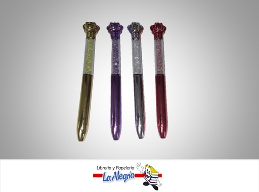[BOLIGRAFOCORO] BOLIGRAFO CORONA GEMA 4 COLORES MARCA S/M