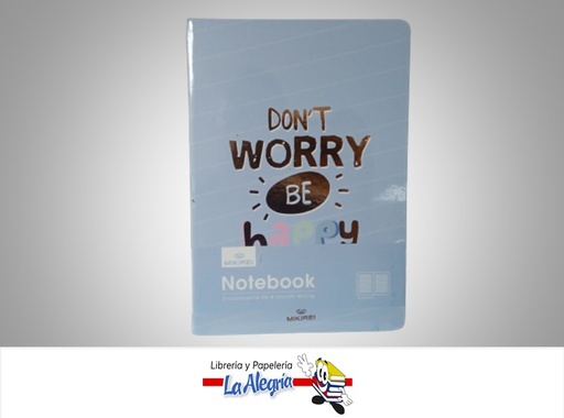 [1200006014] LIBRETA DE NOTA BGA585293 14.5X21CM 96 HOJAS MARCA MIKIREI