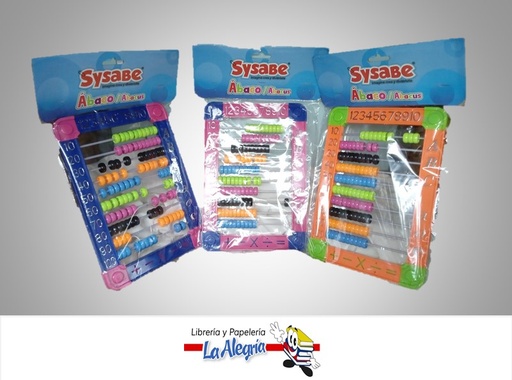 [7591213020488] ABACO JUEGO DIDACTICO HY8035 MARCA SYSABE
