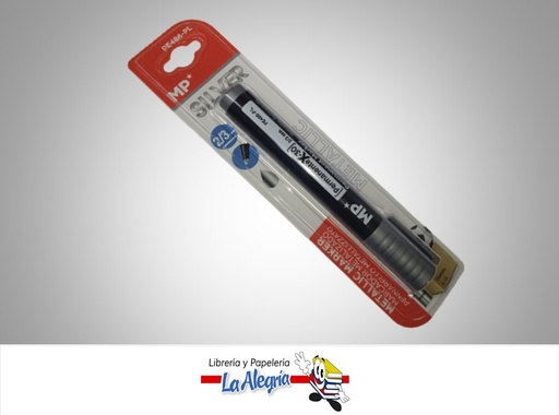 [8435464152897] MARCADOR PERMANENTE METALIZADO PE486-PL PLATA UND MARCA MP