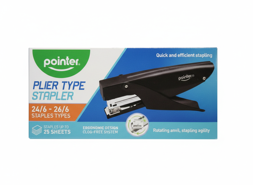 [7453010057299] ENGRAPADORA ALICATE 24/6-26/6 25 HOJAS MARCA POINTER