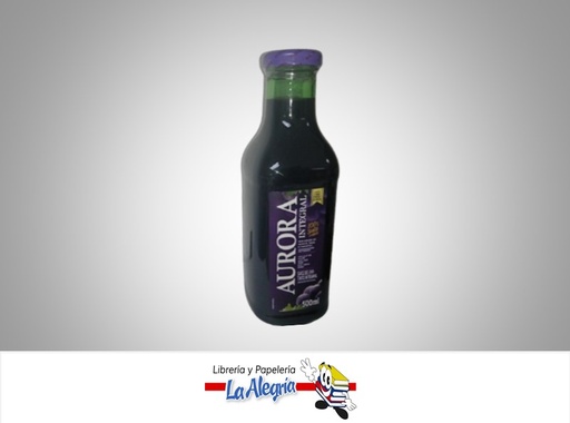 [7891141007477] JUGO DE UVA TINTO GASIFICADO 500ML MARCA AURORA