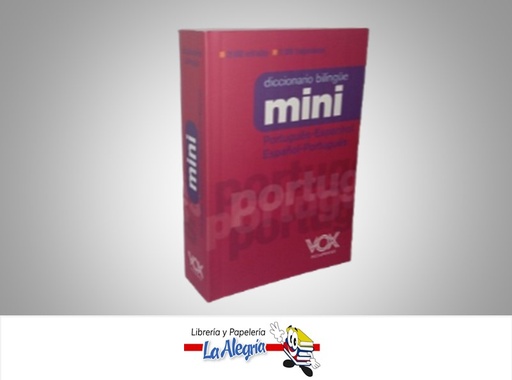 [9788499744056] DICCIONARIO PORTUGUES/ESPAÑOL MINI TEMATICA IDIOMAS MARCA VOX