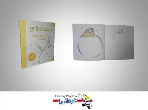 [9788498386738] EL PRINCIPITO DIBUJAME UN CORDERO LIBRO PARA COLOREAR TEMATICA CUENTO AUTOR  ANTOINE DE SAINT MARCA SALAMANDRA