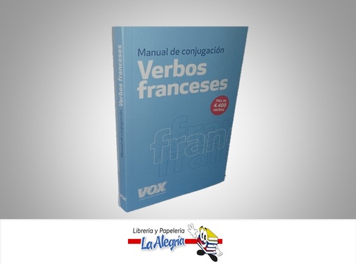 [9788499740607] VERBOS FRANCESES MANUAL DE CONJUGACION TEMATICA IDIOMA MARCA VOX