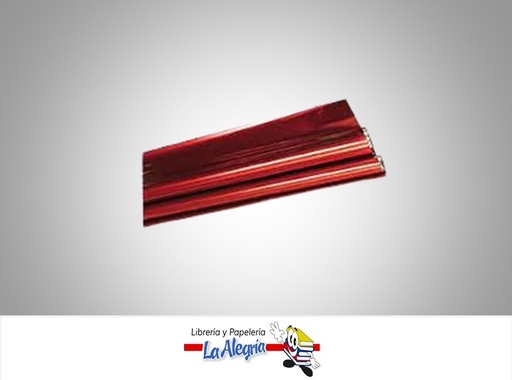 [PHOJ051] PAPEL HOJILLA 70 CM ROJO X METRO MARCA S/M