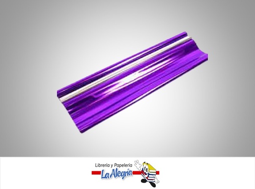 [PHOJ038] PAPEL HOJILLA 70 CM MORADO X METRO MARCA S/M