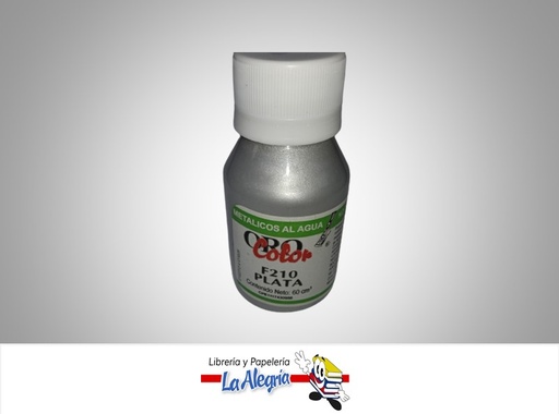 [7590015003125] METALICO AL AGUA 60CC F210 PLATA MARCA ORO COLOR