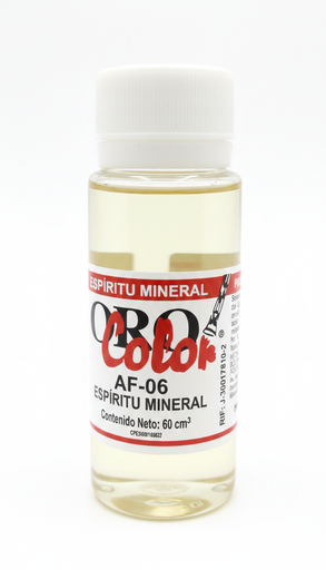 [7590015000155] ESPIRITU MINERAL (TREMENTINA) 60CC MARCA ORO COLOR