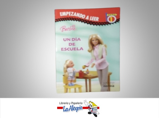 [7706894127931] UN DIA DE ESCUELA BARBIE EMPEZANDO A LEER TEMATICA CUENTOS  AUTOR NORMA MARCA EDITORIAL NORMA