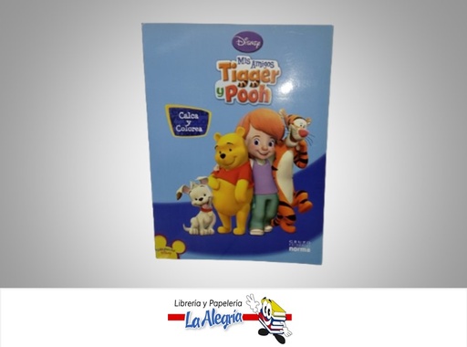 [9789584503596] MIS AMIGOS TIGGER Y POOH CALCA Y COLOREA  TEMATICA INFANTILES AUTOR NORMA MARCA NORMA