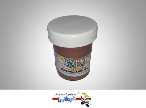 [7592595008774] PINTURA METALICA 60CC COBRE REAL MARCA OSI