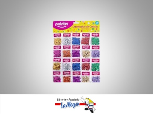 [7453038453264] LENTEJUELA MY2873 POINTER COLORES VARIADOS UND MARCA POINTER