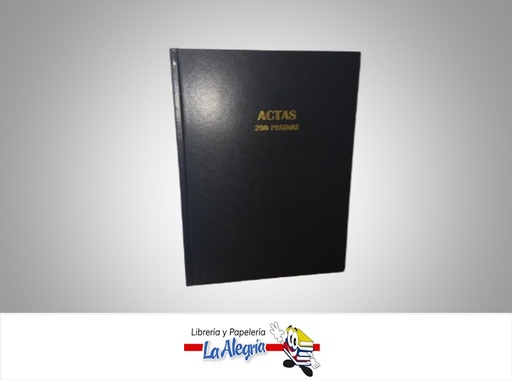 [7453038419680] LIBRO DE ACTAS 200 FOLIOS NB880100 MARCA POINTER