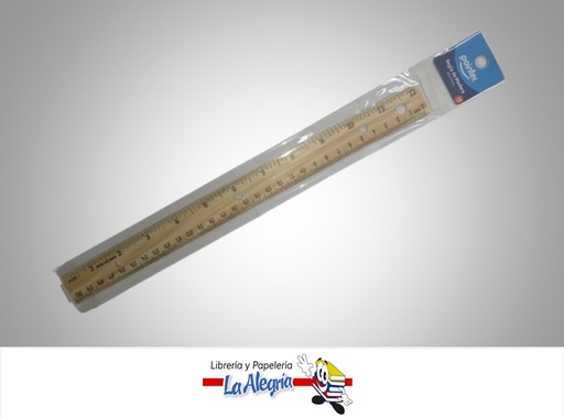 [7453010085179] REGLA DE MADERA WRU30; 30 CM MARCA POINTER