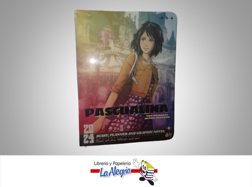 [9789566010401] AGENDA 2024 PASCUALINA Y NOVELA GRAFICA OVEREXPOSED MARCA PINK FIRE