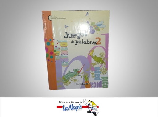 [9789804111747] JUEGO DE PALABRAS 2 TEMATICA INFANTILES AUTOR SABER MARCA SABER
