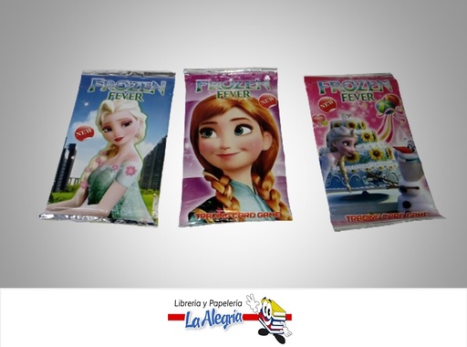 [1154578588886] CARTAS PIEDRA,PAPEL O TIJERA  FROZEN SOBRE 3UND