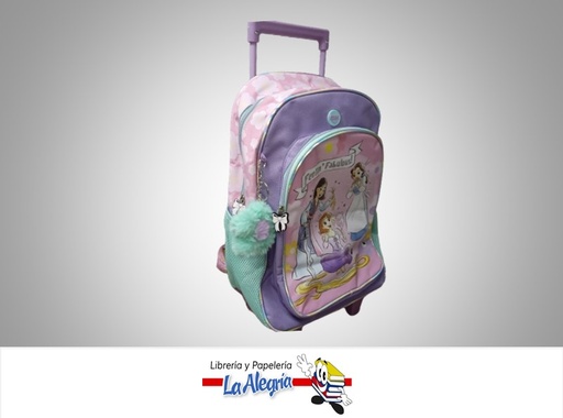 [7591525164658] MORRAL GRANDE CON RUEDAS LITTLE PRINCESS