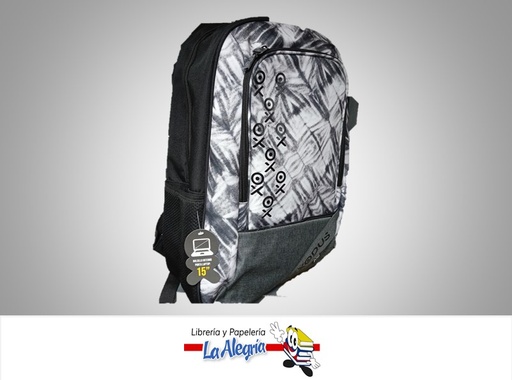 [7591525165600] MORRAL PORTA LAPTOP FREEWAY 25L URBAN E000725L NEGRO/GRIS MARCA EXODUS