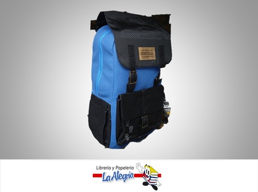 [7591525165679] MORRAL PORTA LAPTOP PARTNER DE 17L E001417L AZUL  MARCA EXODUS
