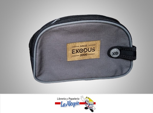 [7591525165747] CARTUCHERA OVALADA  ELITE  GREY  E0019208 MARCA EXODUS