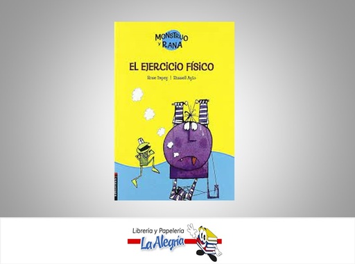 [9788426362285] EL EJERCICIO FISICO MOUNSTRO Y RANA TEMATICA CUENTO AUTOR ROSEIMPEY/SURRELL AYTO MARAC EDELVIVES