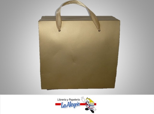 [CCFE044] CAJA DE REGALO CARTON 9.5X10X7 CM DORADO MARCA S/M