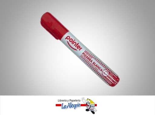 [BK105RDCH] MARCADOR PARA PIZARRA ACRILICA BK105RD ROJO UND MARCA POINTER