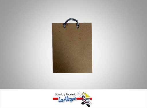 [BKN36] BOLSA DE REGALO KRAFT 12,5 X 18 CM UND MARCA CROMO DISEÑOS