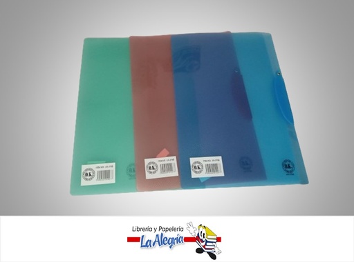 [7592402012277] CARPETA PLASTICA CON CLIP GIRATORIO US279B A4 MARCA OK