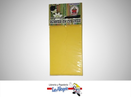 [SOB1154] SOBRE #11 23,4X10,5 CM MOSTAZA UND MARCA S/M