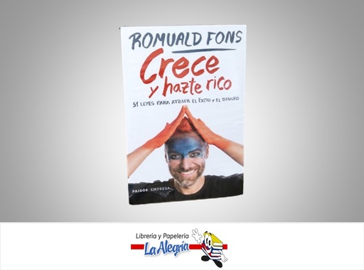 [9786280002439] CRECE Y HAZTE RICO TEMATICA NEGOCIOS Y GERENCIAS AUTOR ROMUALD FONS MARCA PLANETA