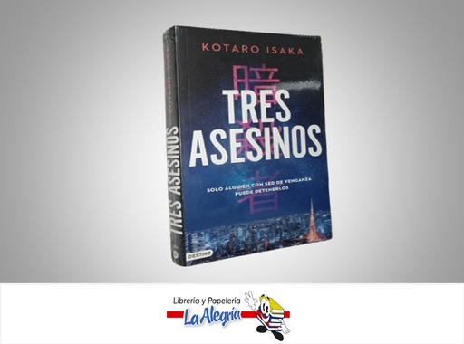 [9786287579286] TRES ASESINOS TEMATICA NOVELA AUTOR KOTARO ISAKA MARCA DESTINO