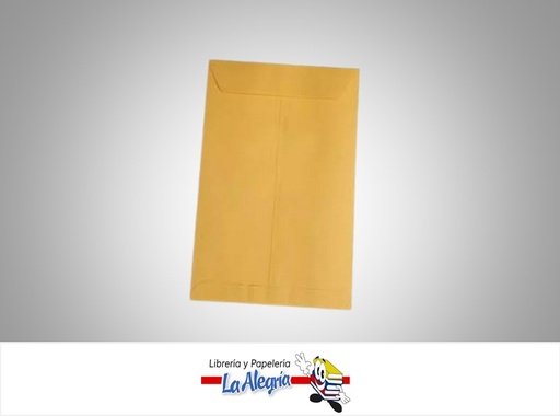 [SOBMC03] SOBRE MEDIA CARTA 15X22.5 CM NARANJA UND MARCA S/M