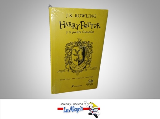 [9788498388893] HARRY POTTER Y LA PIEDRA FILOSOFAL HUFFLEPUFF TEMATICA NOVELA FICCION AUTOR J.K. ROWLING