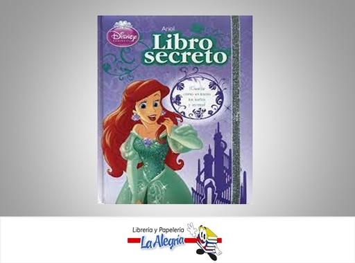[9781472378644] LIBRO SECRETO PRINCESA ARIEL TEMATICA CUENTO AUTOR SAMANTHA CROCKFORD/JESSICA TYRRELL MARCA PARRAGON