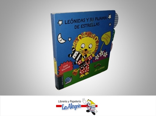 [9788426385789] LEONIDAS Y SU PIJAMA DE ESTRELLAS TEMATICA CUENTO INFANTIL AUTOR JO LODGE MARCA EDELVIVES