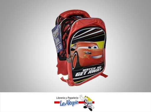 [7707406351981] MORRAL ESCOLAR MEDIANO NIÑO DISNEY CARS MARCA PRIMAVERA