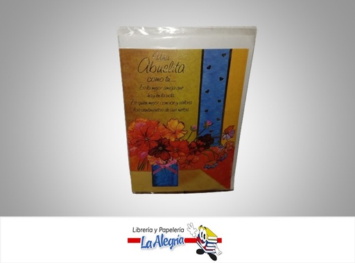 [7707193590112] TARJETA UNA ABUELITA COMO TU MARCA EXTRA